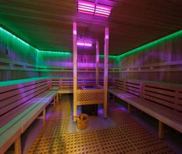 Innenansicht Event-Sauna