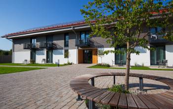 Außenbereich Leo Apartments