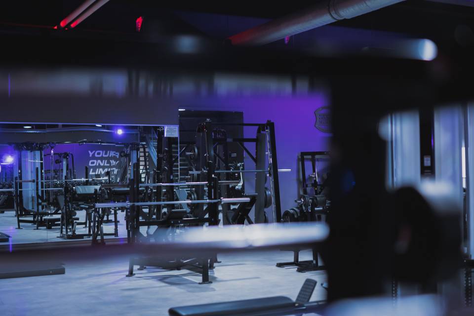 Innenansicht Fitnessstudio