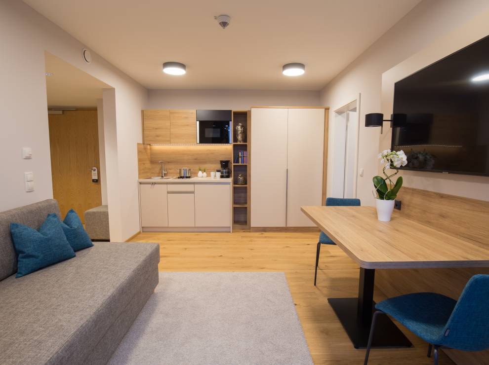 Wohnbereich Leo Apartments